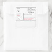 Black & White Apothecary Fig label (Tas)