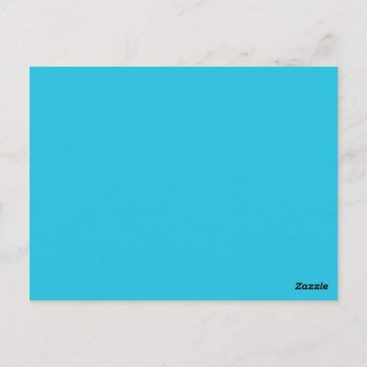 Black, White, Aqua Snowflakes Table Number Kaart (Achterkant)