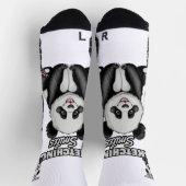 Black & White Beauty Zachte Panda Sokken (Top)