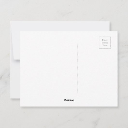 Black White beeld van Liberty New York Feestdagenkaart (Achterkant)