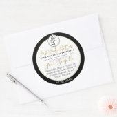 Black & White Berries Scrub of Body Butter Label (Envelop)