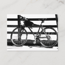 ©Black & White Bicycle op Zee Visitekaartje