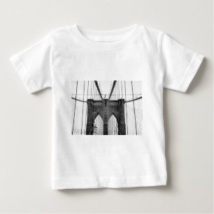 Black White Brooklyn Bridge New York