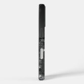 Black White Brooklyn Bridge New York avond Case-Mate iPhone Case (Achterkant / Rechts)