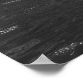 Black White Brooklyn Bridge New York Poster (Hoek)