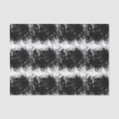 Black White Brushstrokes Collage Tissue Paper Tissuepapier (Voorkant)