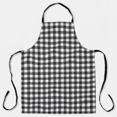 Black White Buffalo Gingham Check Pset Holiday Schort (Voorkant)