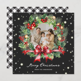 Black White Buffalo Plays Feestdagenkaart