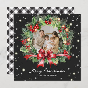 Black White Buffalo Plays Feestdagenkaart