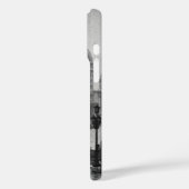 Black White Canal Venice Italië Reis Case-Mate iPhone Case (Achterkant / Links)