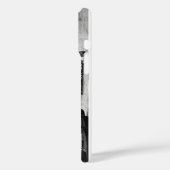 Black White Canal Venice Italië Reis Case-Mate iPhone Case (Achterkant / Links)