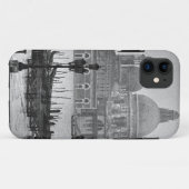 Black White Canal Venice Italië Reis Case-Mate iPhone Case (Achterkant (horizontaal))