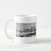 Black White Canal Venice Italië Reis Koffiemok (Links)