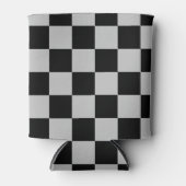 Black White Check Koelbox Blikjeskoeler (Voorkant)