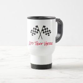 Black White Checker markt Sportventilatoren auto R Reisbeker