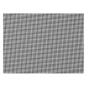 Black White Checkered Check Pattern Modern Chic Tafelkleed (Voorkant (Horizontaal))