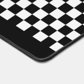 Black White Checkered Checkerboard Office School Bureaumat (Hoek)