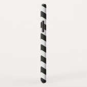 Black White Chevron Case-Mate iPhone Case (Achterkant/rechts)