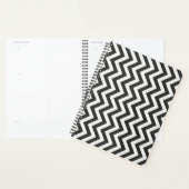 Black White Chevron Planner (Display)