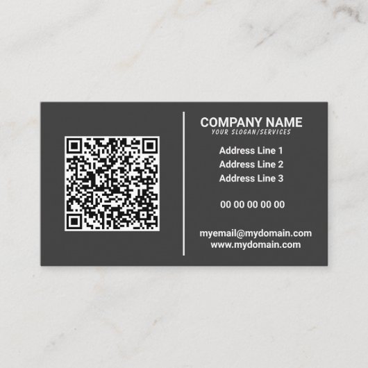 Black White Chimney Sweep Service Visitekaartje (Voorkant)