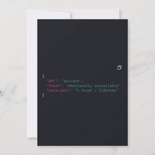 Black & White Coder Offerte Uitnodiging – Aanpasse (Voorkant)