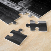 Black White Colosseum Roman Empire Legpuzzel (Zijkant)