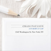 Black White Consultant Advocaat bij advocatuur Etiket (Insitu)