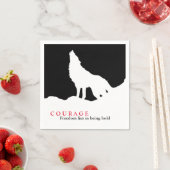 Black White Courage Quote Wolf Servet (Insitu)