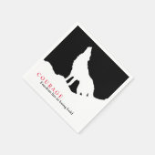 Black White Courage Quote Wolf Servet (Hoek)