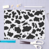 Black White Cow Spots Farm Animal Decoupage Tissuepapier (Craft)