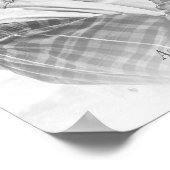 Black & White Custom Photo for Funeral Service Poster (Hoek)