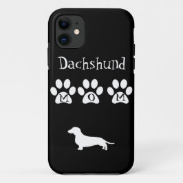 Black/White Dachshund Mam Case-Mate iPhone Case