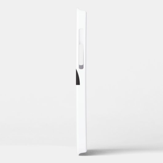 Black White Deco Star Sunburst Case-Mate iPhone Case (Achterkant / Links)