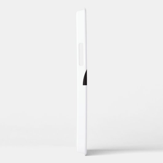 Black White Deco Star Sunburst Case-Mate iPhone Case (Achterkant / Rechts)