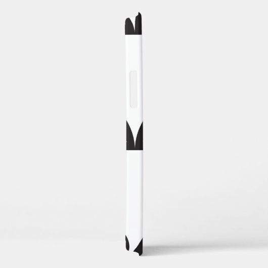 Black White Deco Star Sunburst Case-Mate iPhone Case (Achterkant / Rechts)