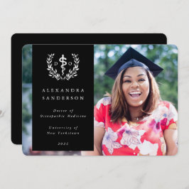 Black+White Doctor in de osteopathische geneeskund Aankondiging