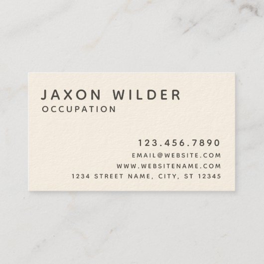 Black White Dog Silhouette Cloud Minimal Visitekaartje (Achterkant)