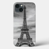 Black & White Eiffel Tower Paris Frankrijk Case-Mate iPhone Case (Achterkant)