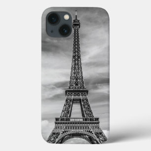 Black & White Eiffel Tower Paris Frankrijk Case-Mate iPhone Case