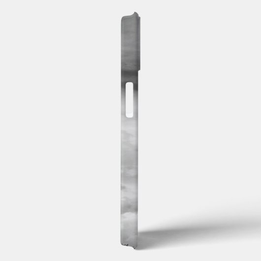 Black & White Eiffel Tower Paris Frankrijk Case-Mate iPhone Case (Achterkant / Rechts)