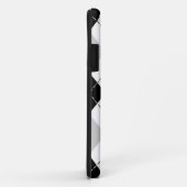Black White en Grey Argyle iPhone 5 Hoesje (Achterkant/rechts)