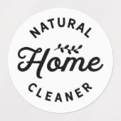 Black & White Essential Oil Spray Flessenetiketten Labels (Design 1)