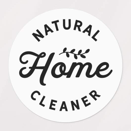 Black & White Essential Oil Spray Flessenetiketten Labels (Design 1)