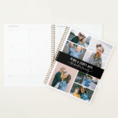 Black White Family Photo Collage Planner (Display)