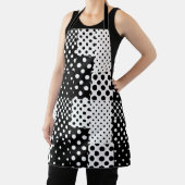 Black White Fashion Polka Dots Style Design  Schort (Insitu)