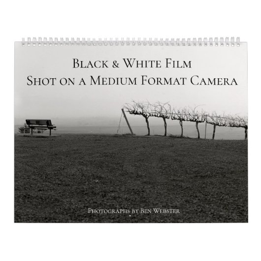 Black & White Film Calendar  Kalender (Hoes)