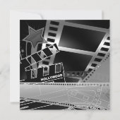 Black White filmster wordt geboren Aankondiging (Achterkant)