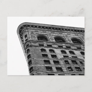Black & White Flatiron Building Photo in NYC Briefkaart