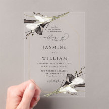 Black & White Floral 2