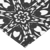 black & white geometric tafelkleed (Gekanteld)